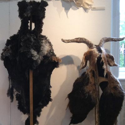 animal headgear by Barbara Keal