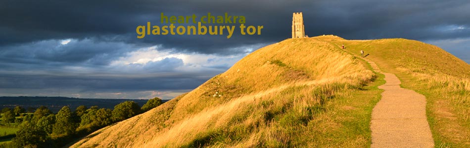 scenic view of glastonbury tor