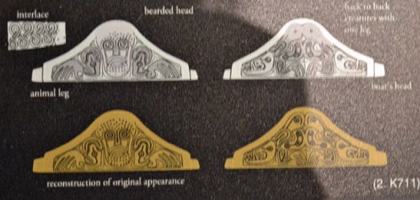 Anglo Saxon bearded man design