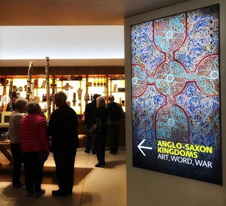 Anglo-Saxon Kingdoms exhibition at the British Library